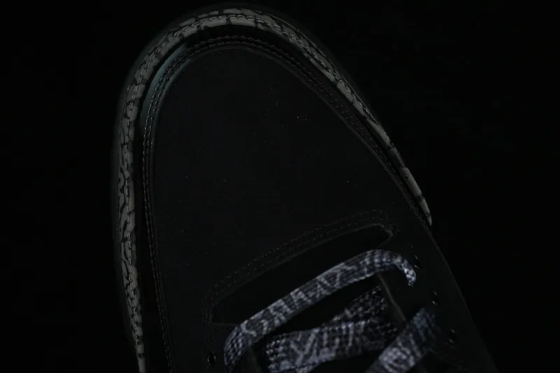 All categories Air Jordan Jordan series basketball shoes Air Jordan 3 LW version Air Jordan 3 Retro AJ3 Joe 3 Black Cat Explosion pattern CK9246-168